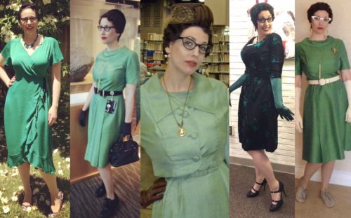 Green Gail Carriger Multiple Dresses