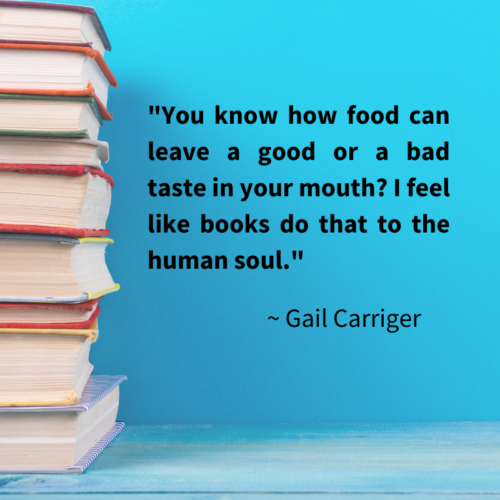 Gail book taste food soul quote