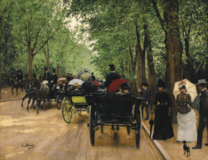 Jean Béraud (1849-1935) - Bois de Boulogne
