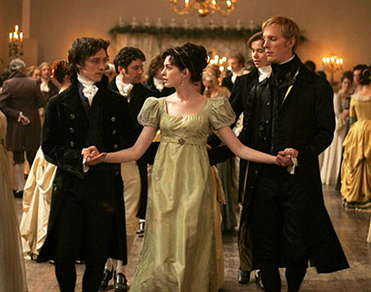 Becoming Jane Austen Dancing No Gloves