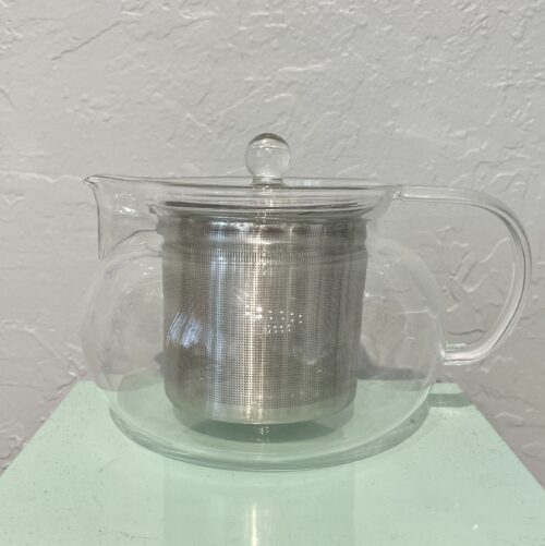 Glass teapot 