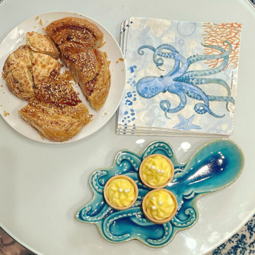 Office Tea Octopuse Pastry Tartlets